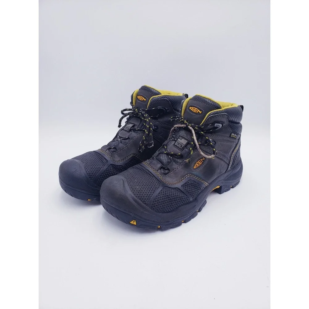 Keen Utility Men's Logandale Waterproof Steel Toe Work‎ Boot Size 9.5 D